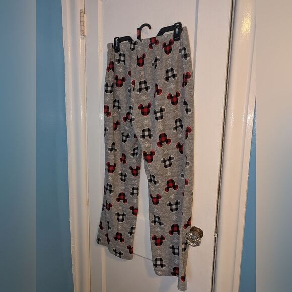 Disney Mickey Mouse Women's Holiday Pajama Bottoms Pre-owned - Picture 2 of 8